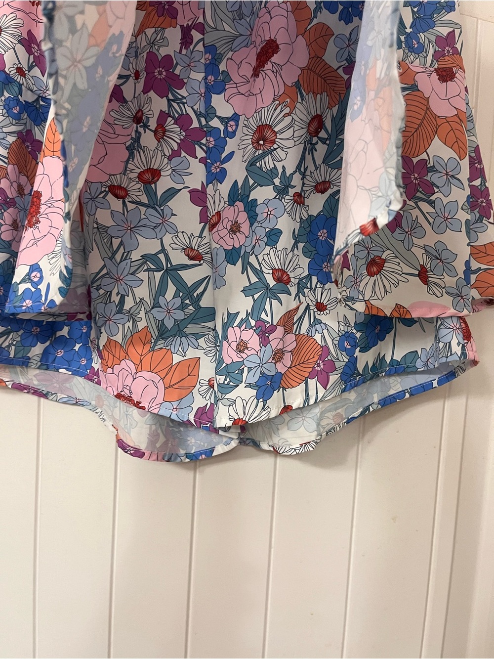 Women’s Floral Ruffle Skort in Multi-Color - Picture 2 of 6